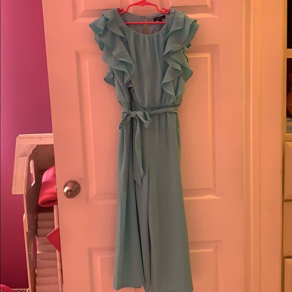 Girls Wide Pant Romper